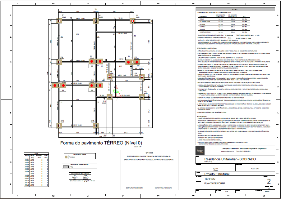 Detalhamento Projeto Estrutural